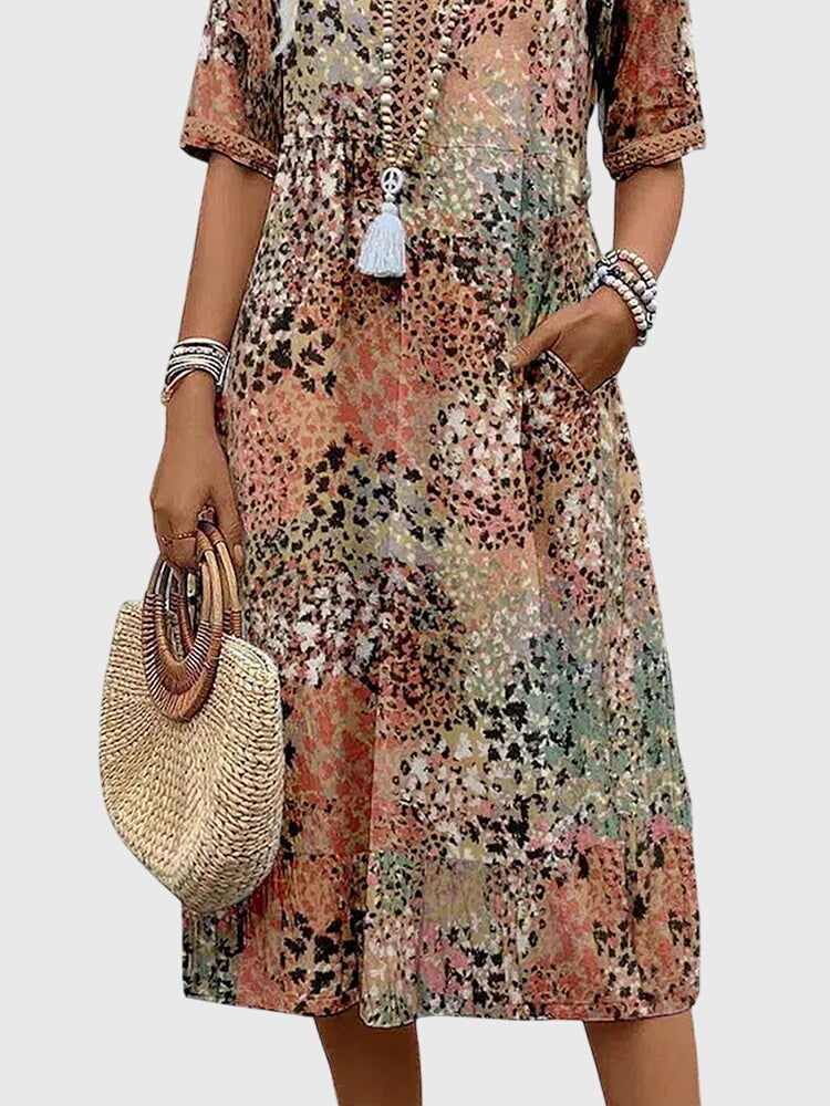 Bellamy | Floral Midi Dress