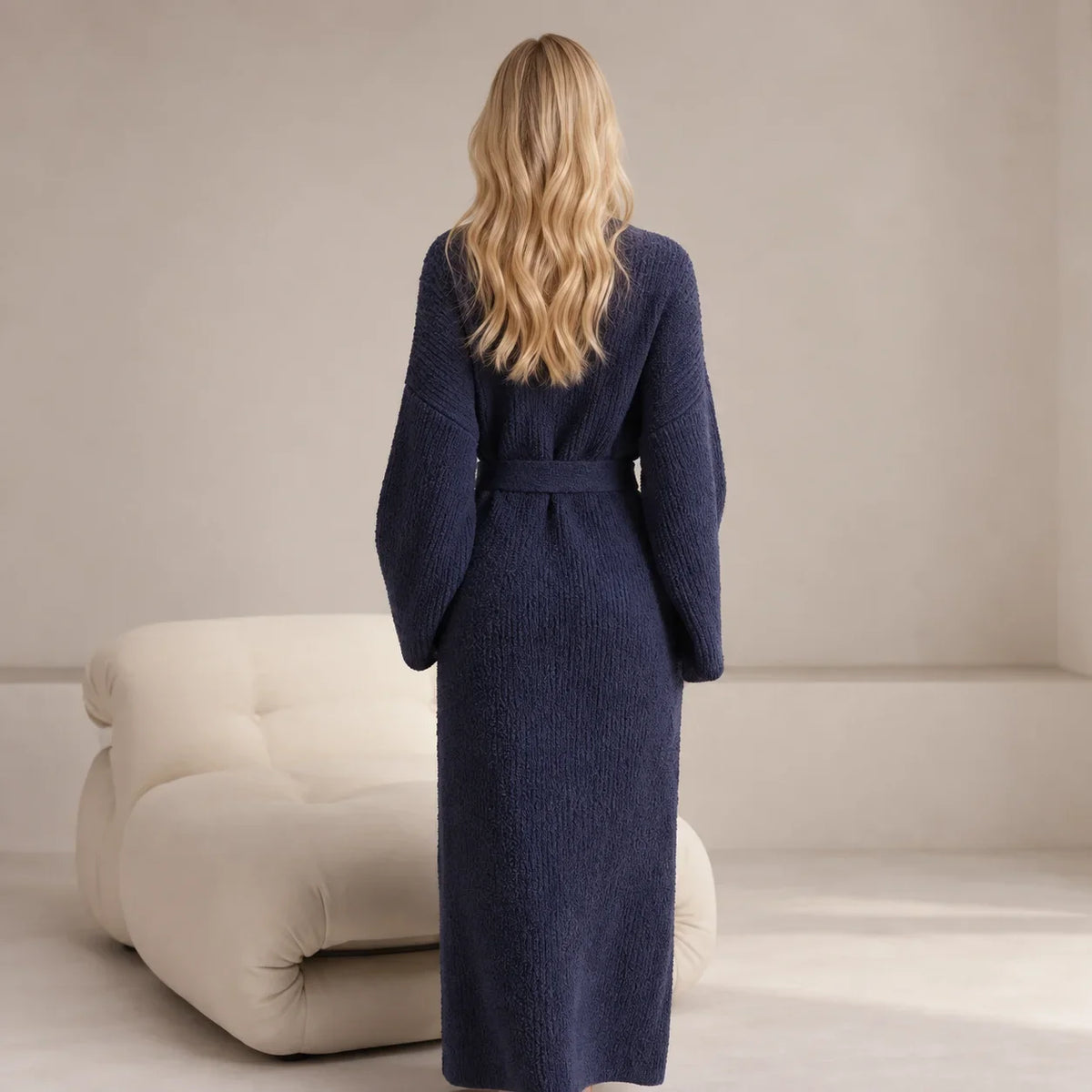 Bata Cocoon™ en tejido bouclé