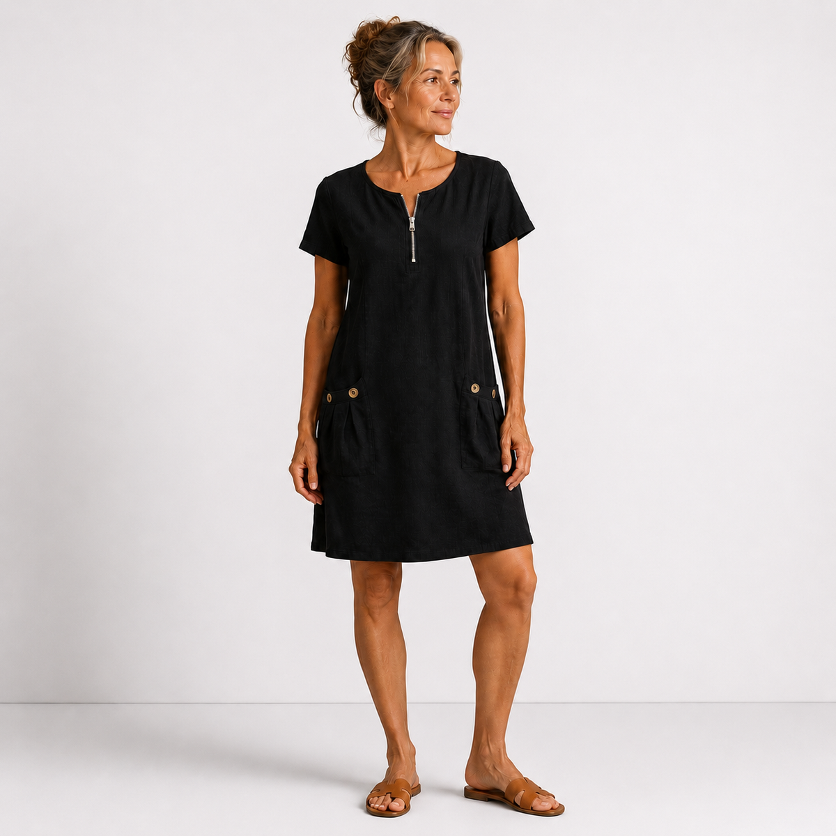 Eliana | Relaxed Linen Dress