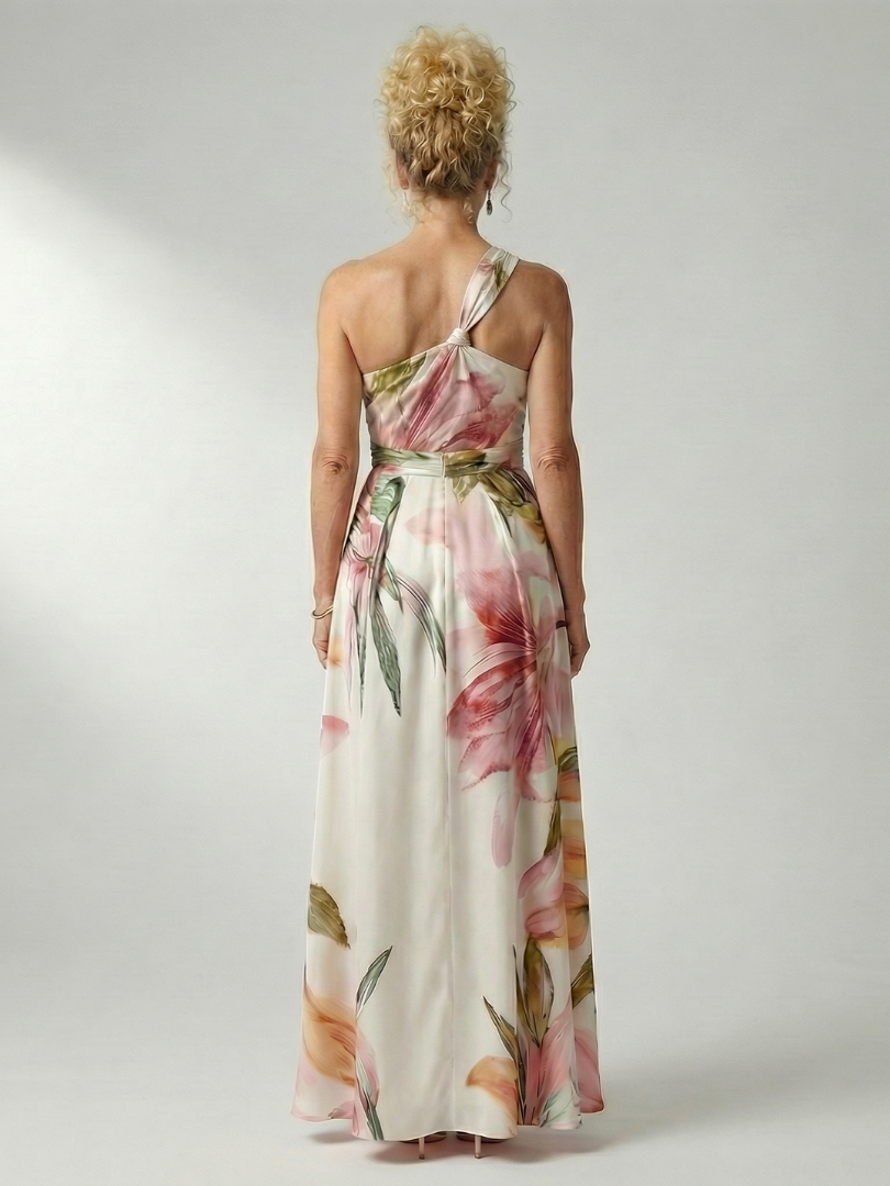 The Amara | Light Floral Maxi Dress