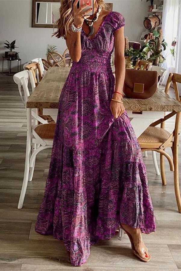 Soraya | Paisley Maxi Dress