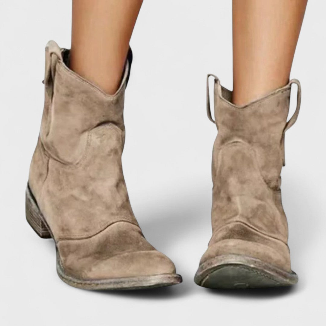 CARLOTTA | BOTINES DE ESTILO WESTERN ELEGANTE