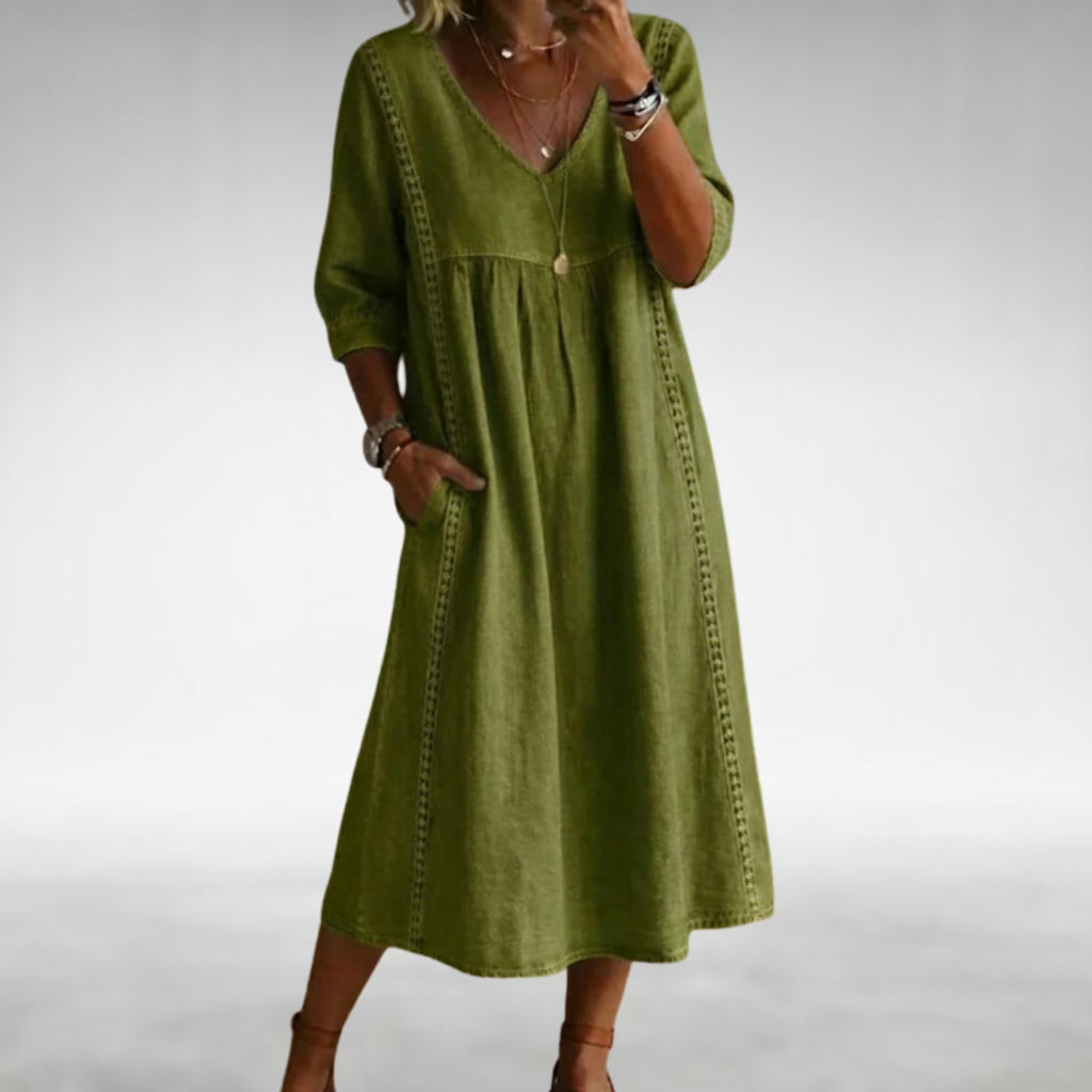 The Valeria | Comfort Midi Dress