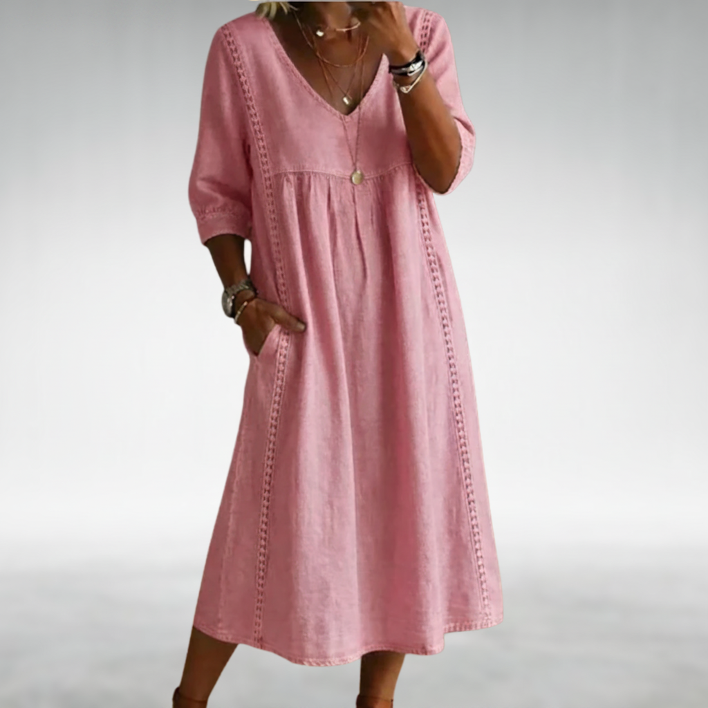 The Valeria | Comfort Midi Dress