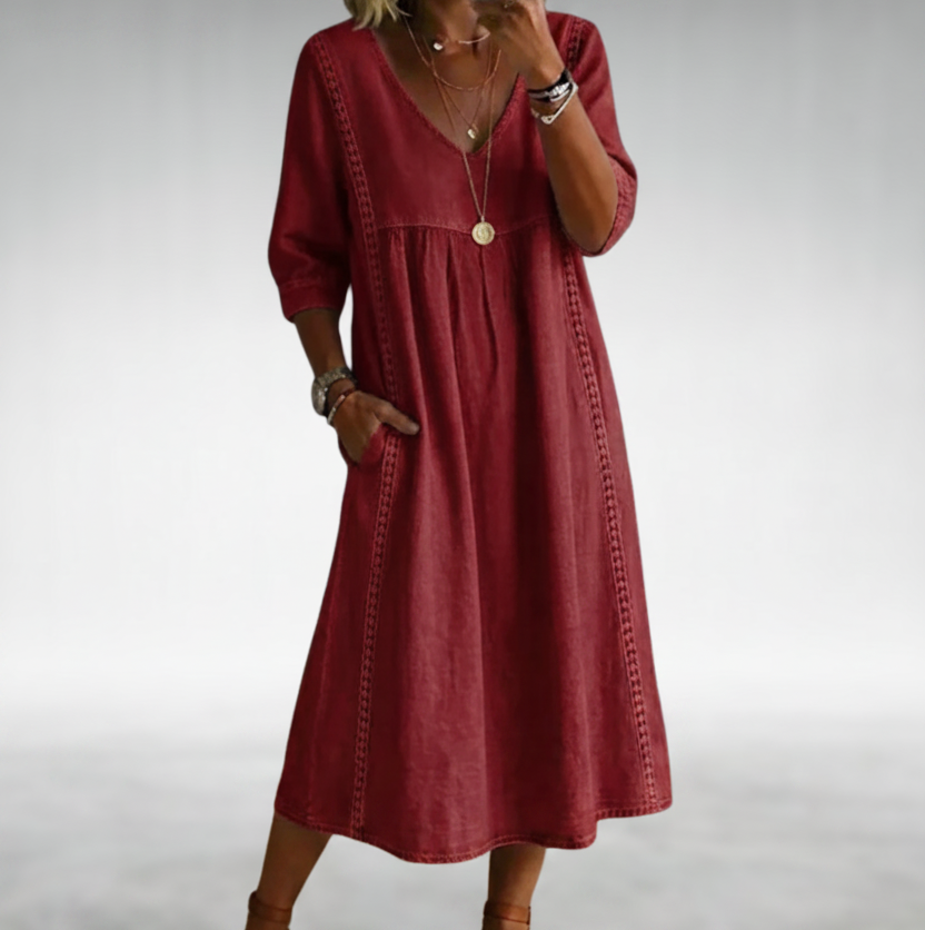 The Valeria | Comfort Midi Dress