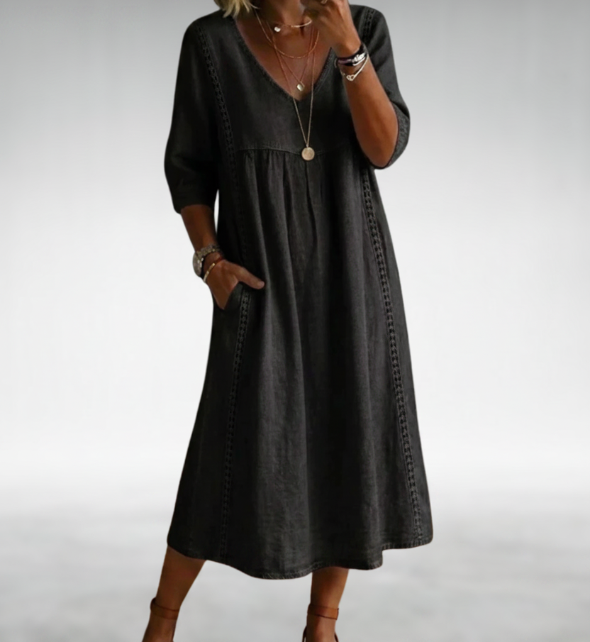 The Valeria | Comfort Midi Dress