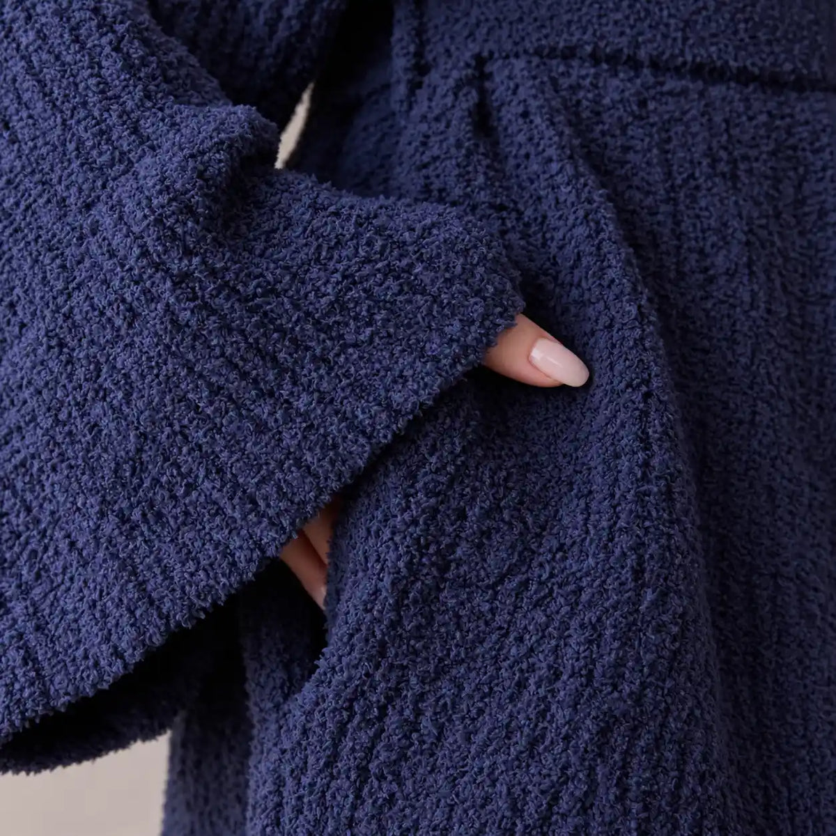 Bata Cocoon™ en tejido bouclé