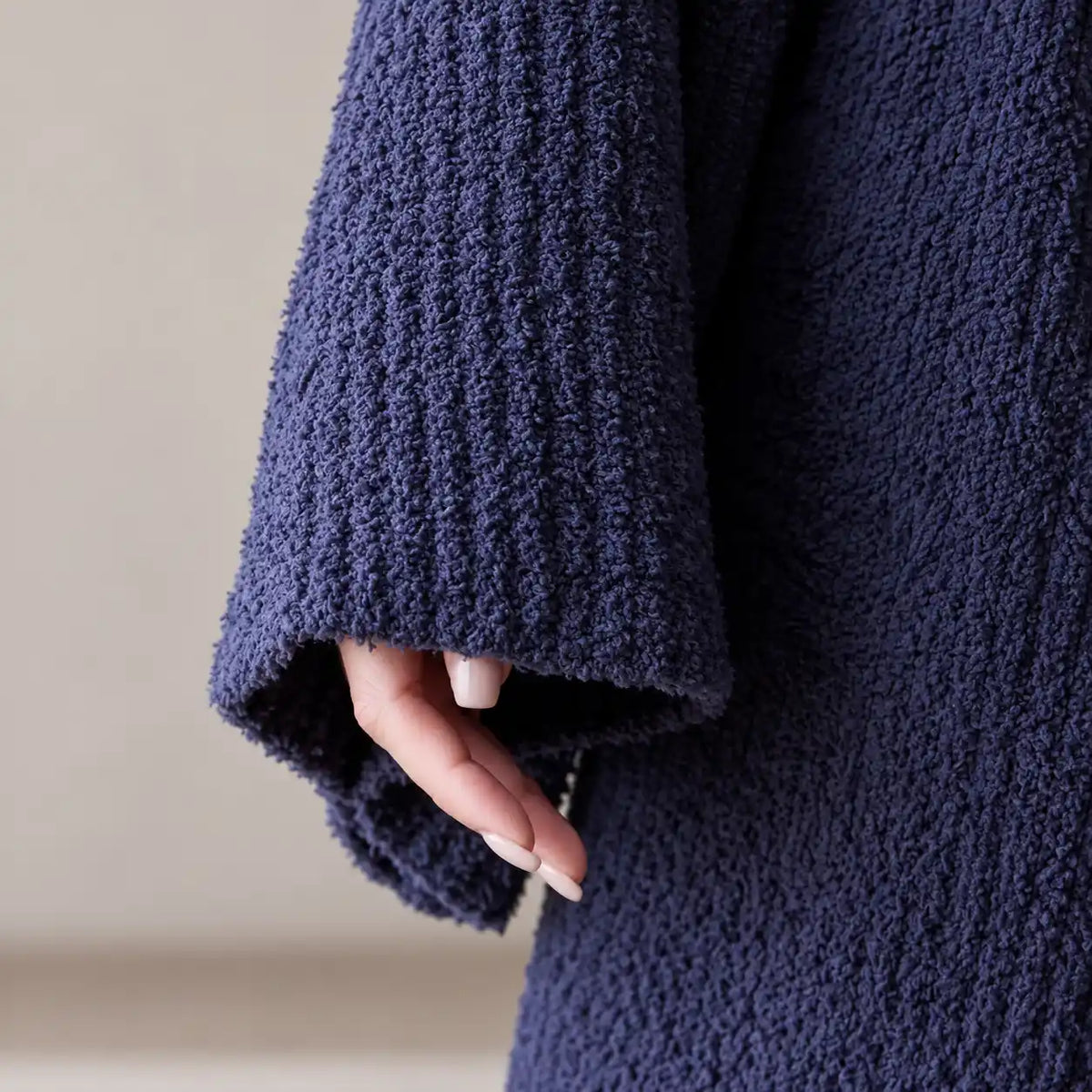 Bata Cocoon™ en tejido bouclé