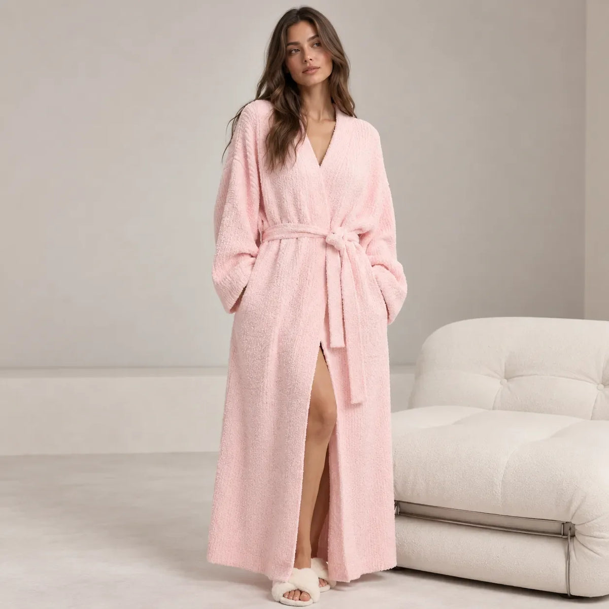 Bata Cocoon™ en tejido bouclé