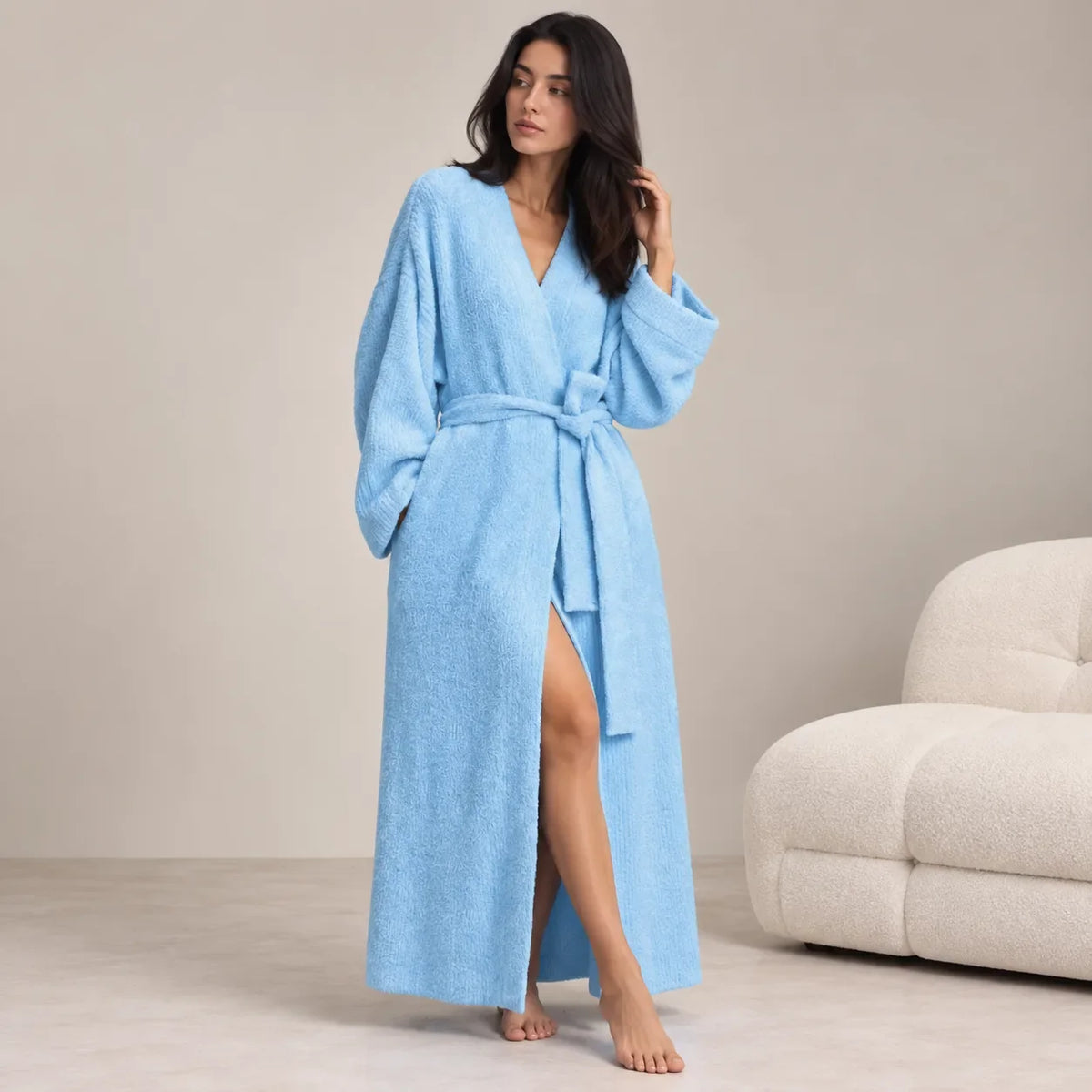 Bata Cocoon™ en tejido bouclé