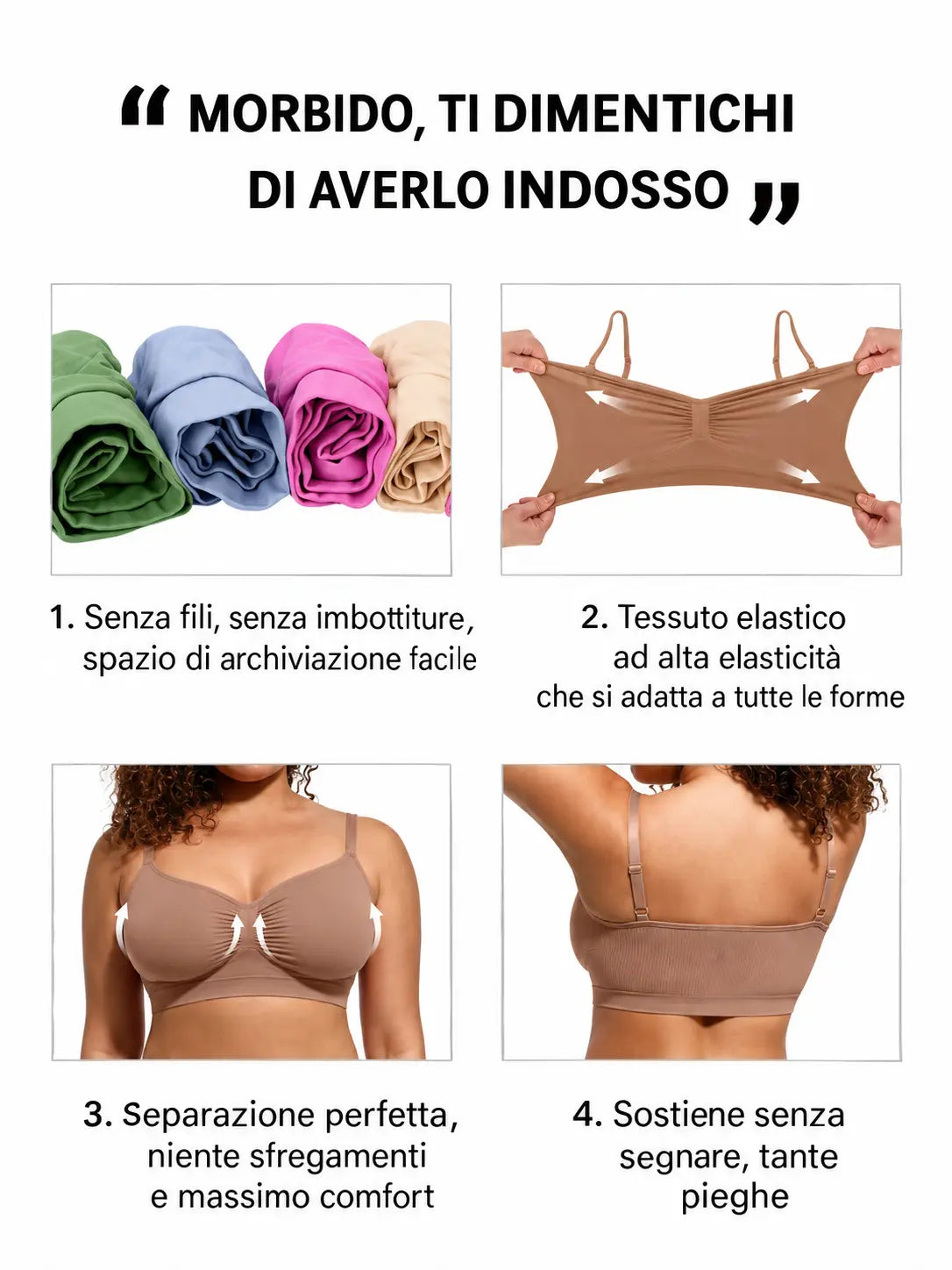 Sujetador Comfort sin aros