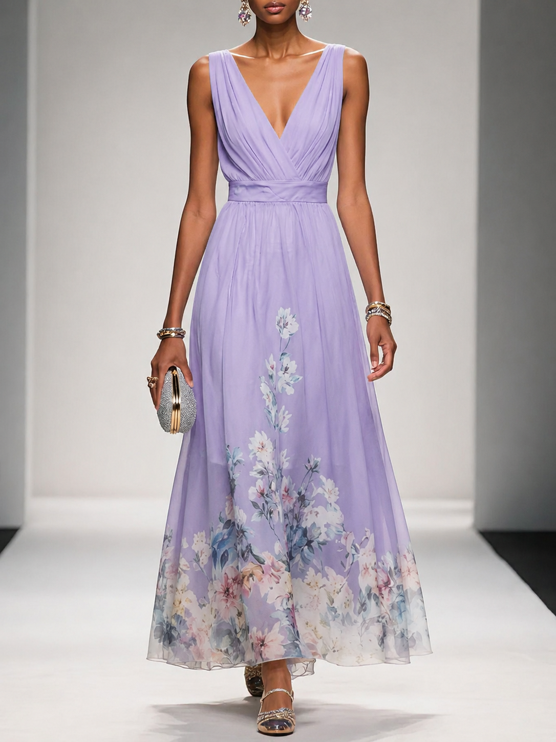 The Mika | Sleeveless Maxi Dress