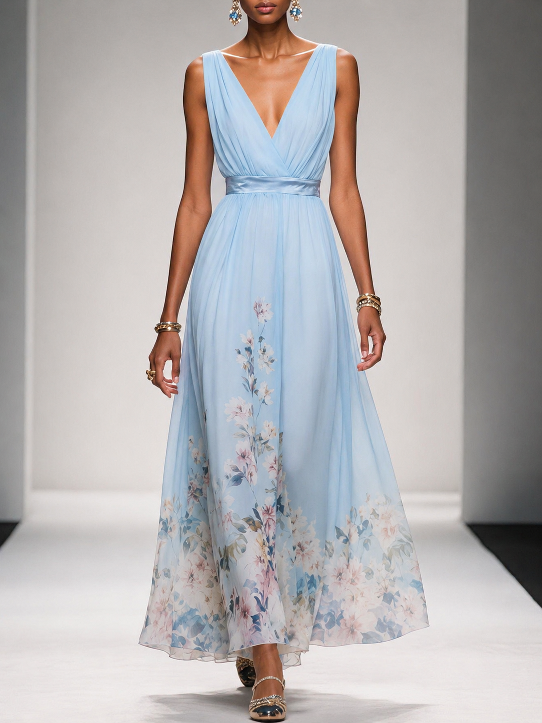 The Mika | Sleeveless Maxi Dress