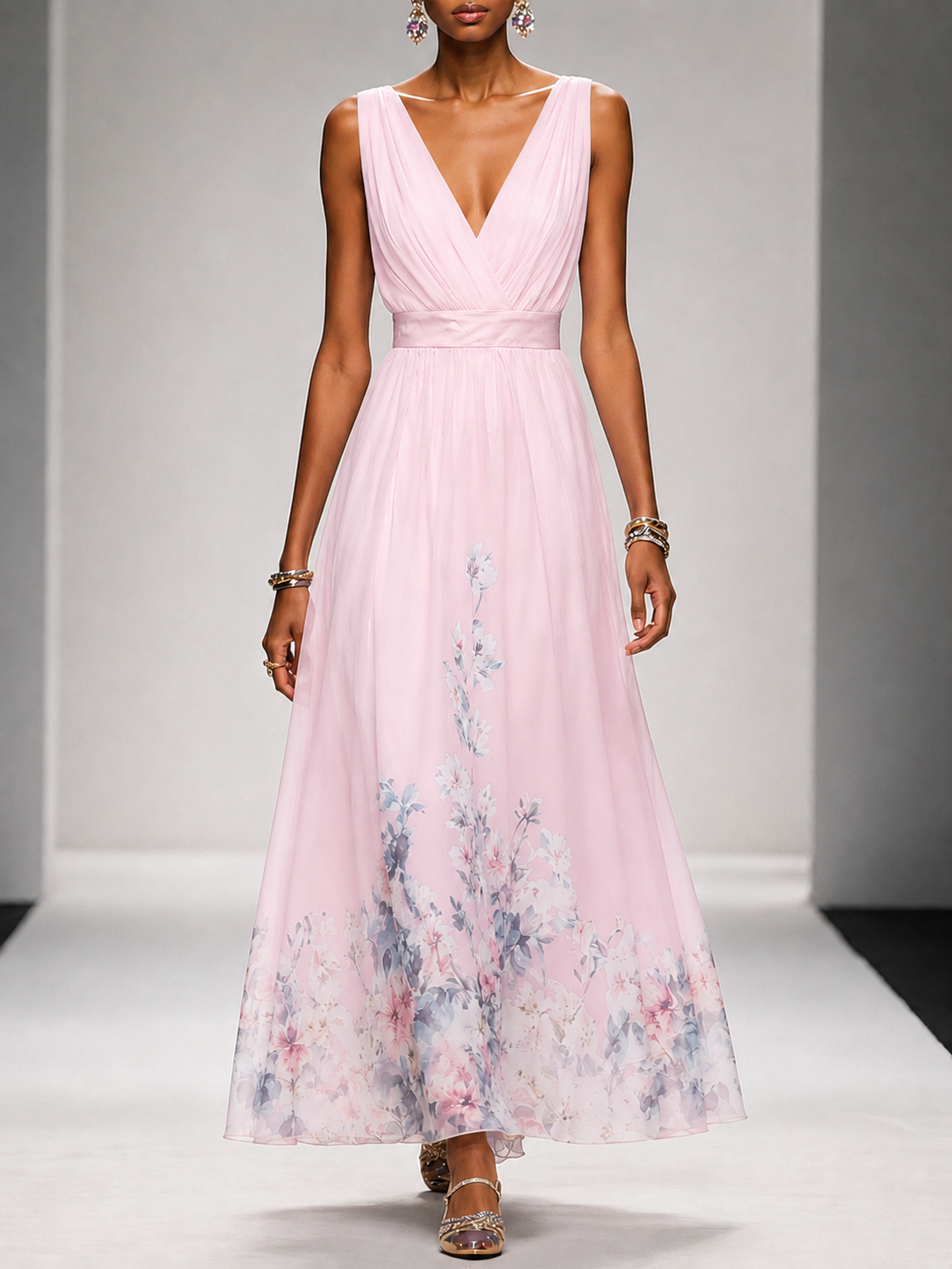 The Mika | Sleeveless Maxi Dress
