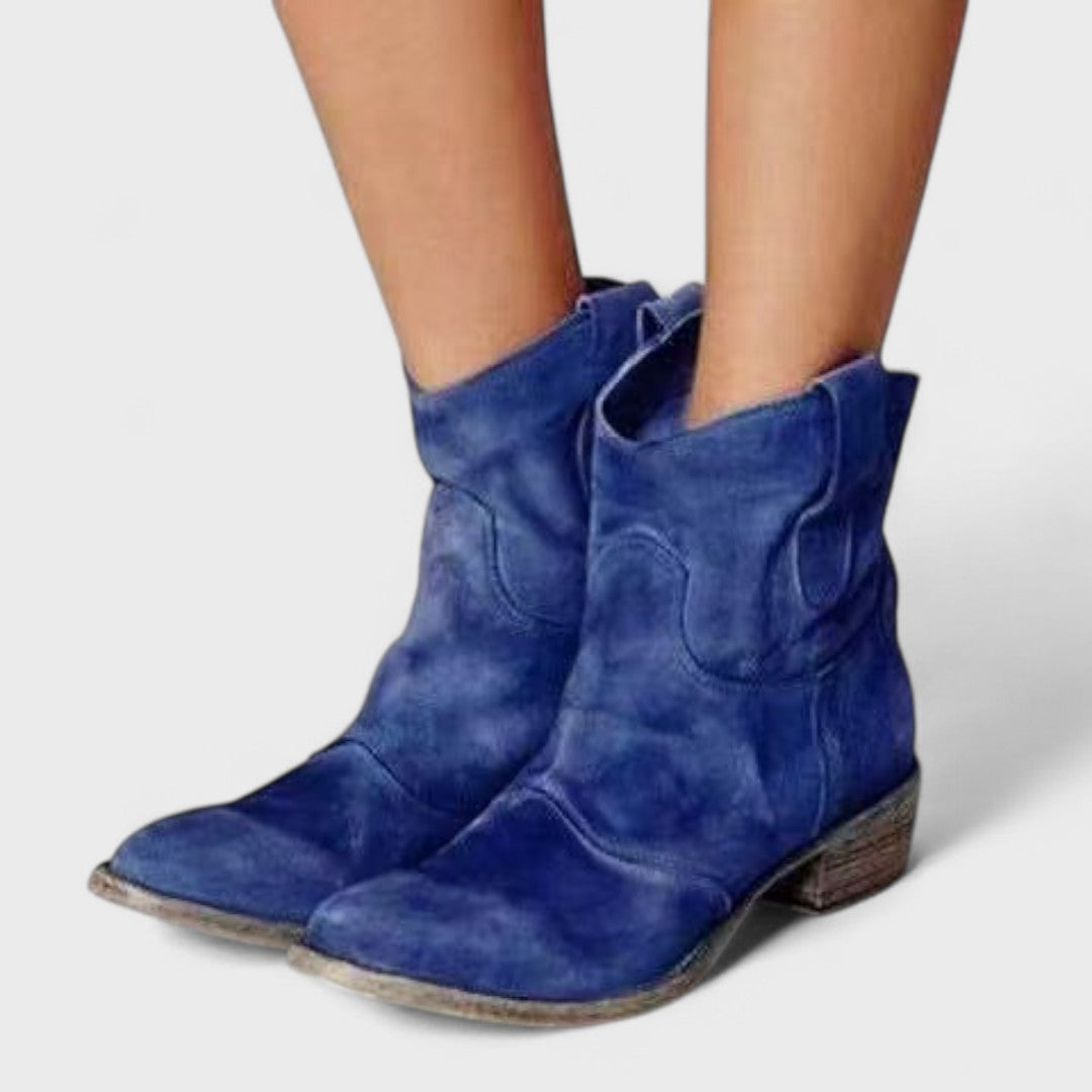 CARLOTTA | BOTINES DE ESTILO WESTERN ELEGANTE