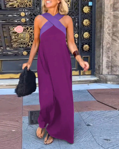 The Elara | Crossover Cut Dress