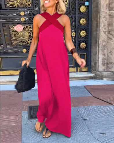 The Elara | Crossover Cut Dress