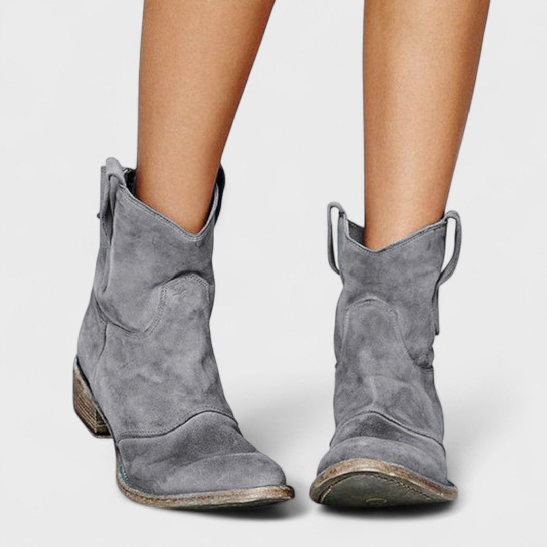 CARLOTTA | BOTINES DE ESTILO WESTERN ELEGANTE