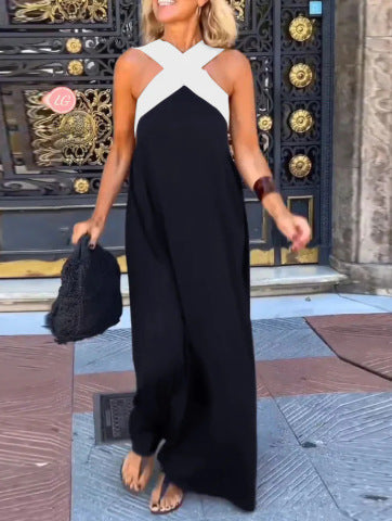 The Elara | Crossover Cut Dress