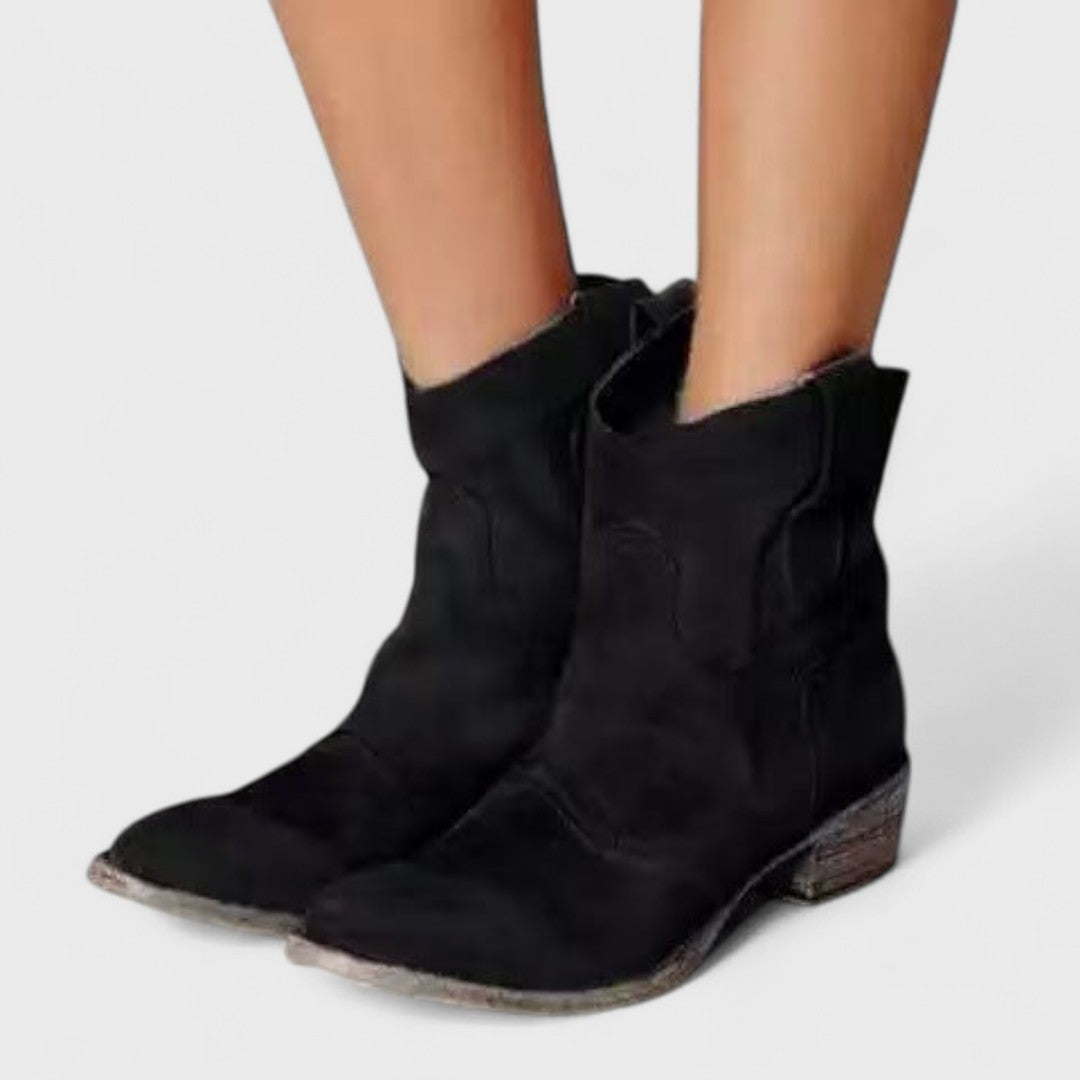 CARLOTTA | BOTINES DE ESTILO WESTERN ELEGANTE