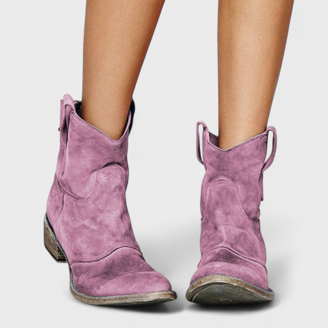 CARLOTTA | BOTINES DE ESTILO WESTERN ELEGANTE