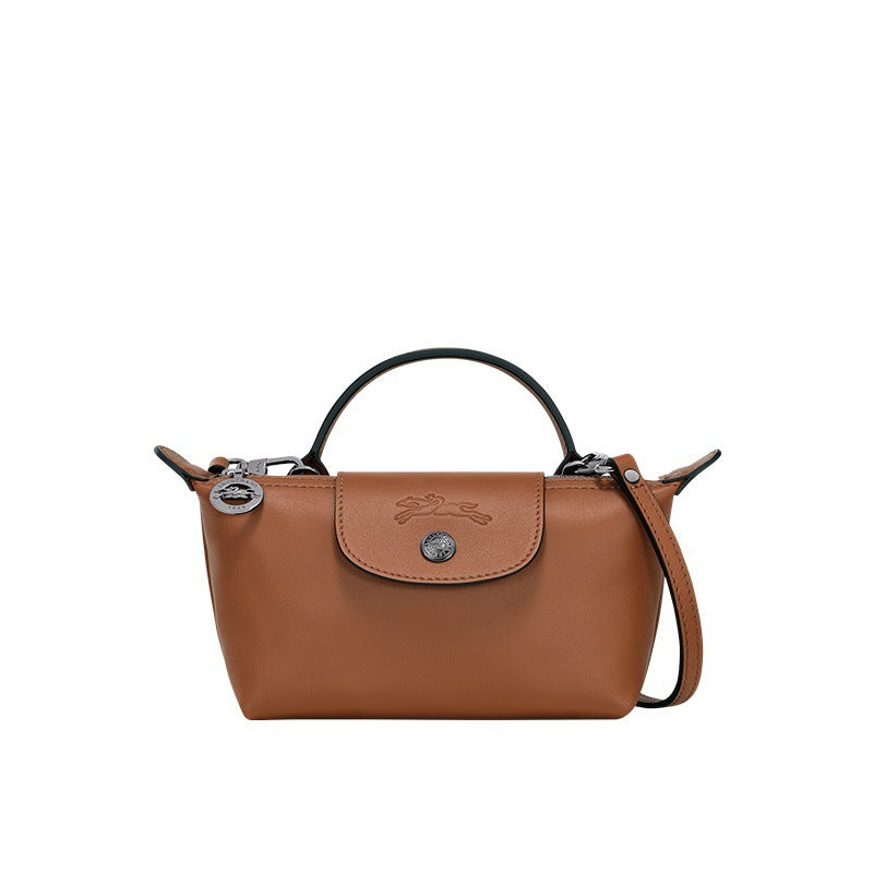 Mini bolso marrón