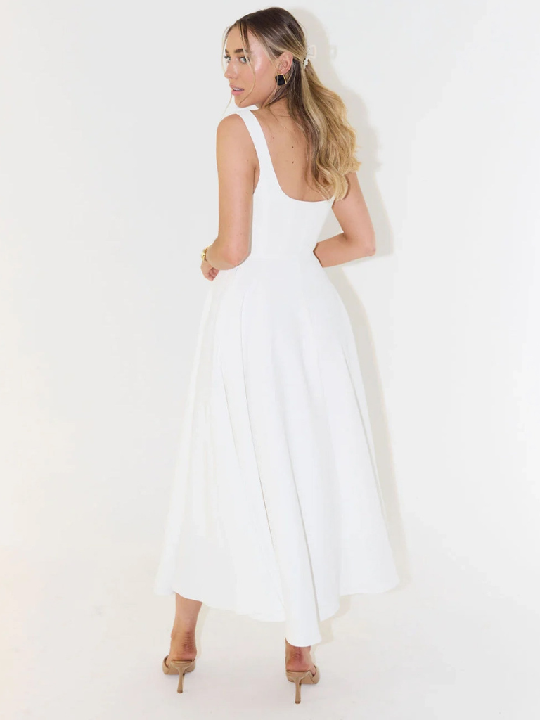 The Audra | Square-Neck Dress
