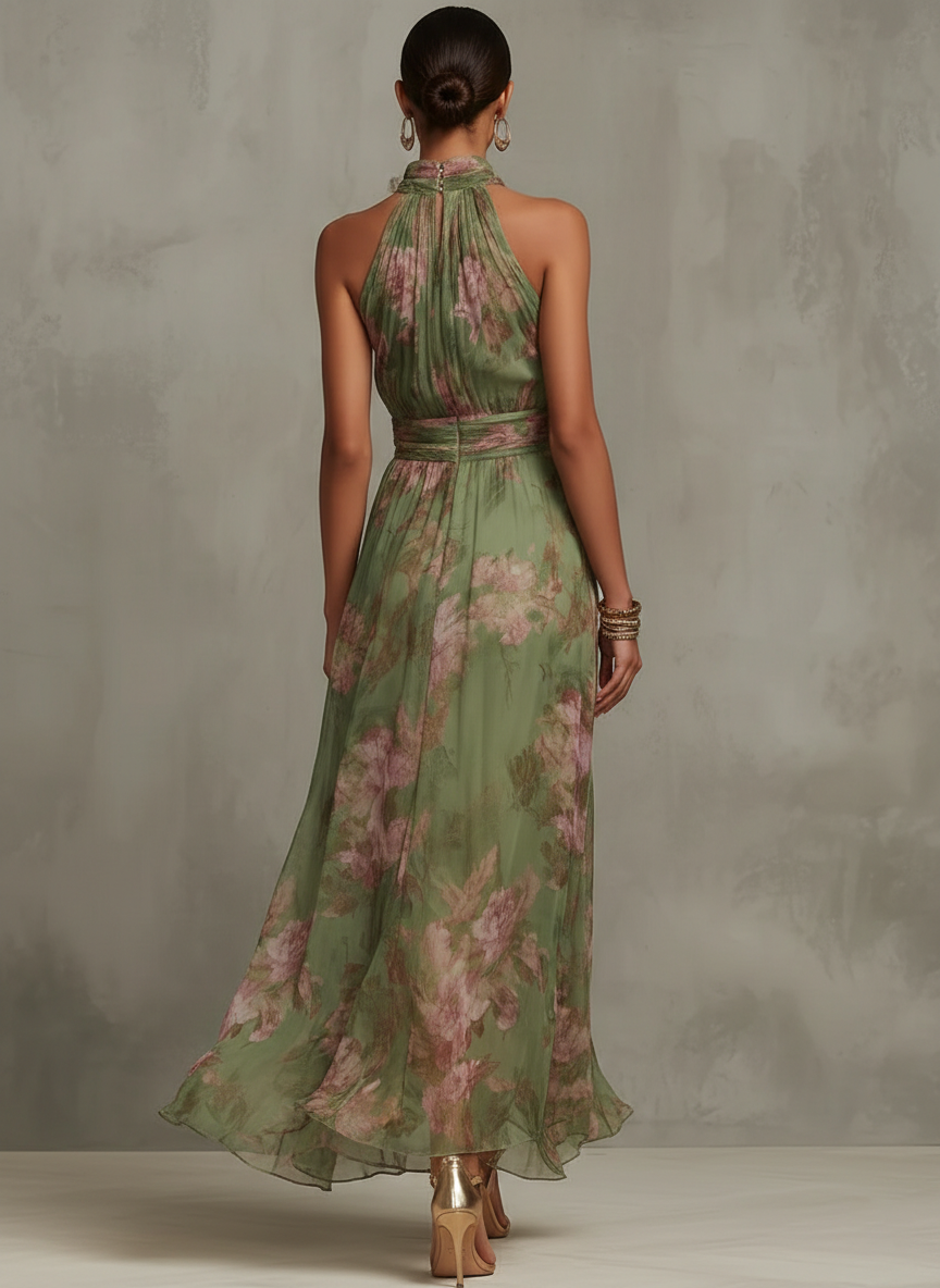 The Sarah | Elegant Floral Dress