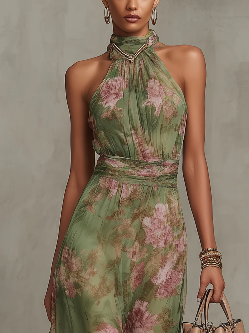 The Sarah | Elegant Floral Dress