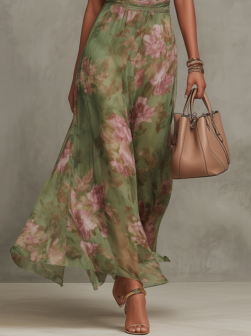 The Sarah | Elegant Floral Dress