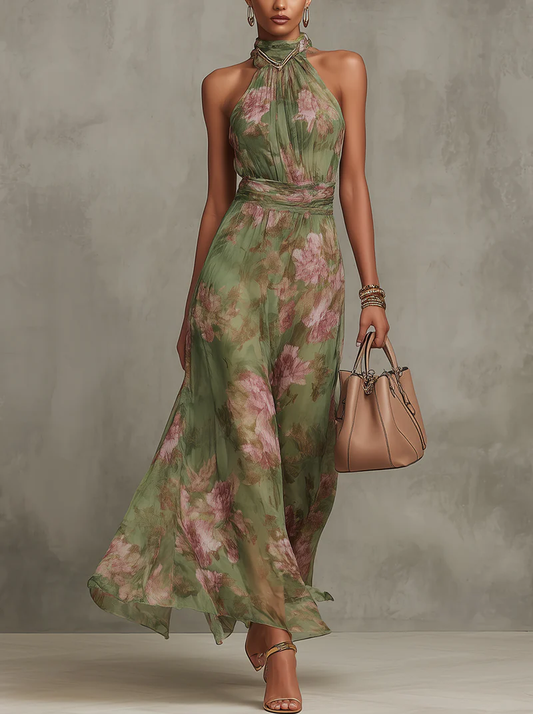 The Sarah | Elegant Floral Dress