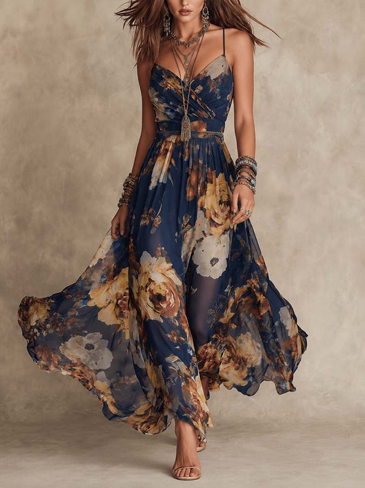 Delora | Floral Maxi Dress
