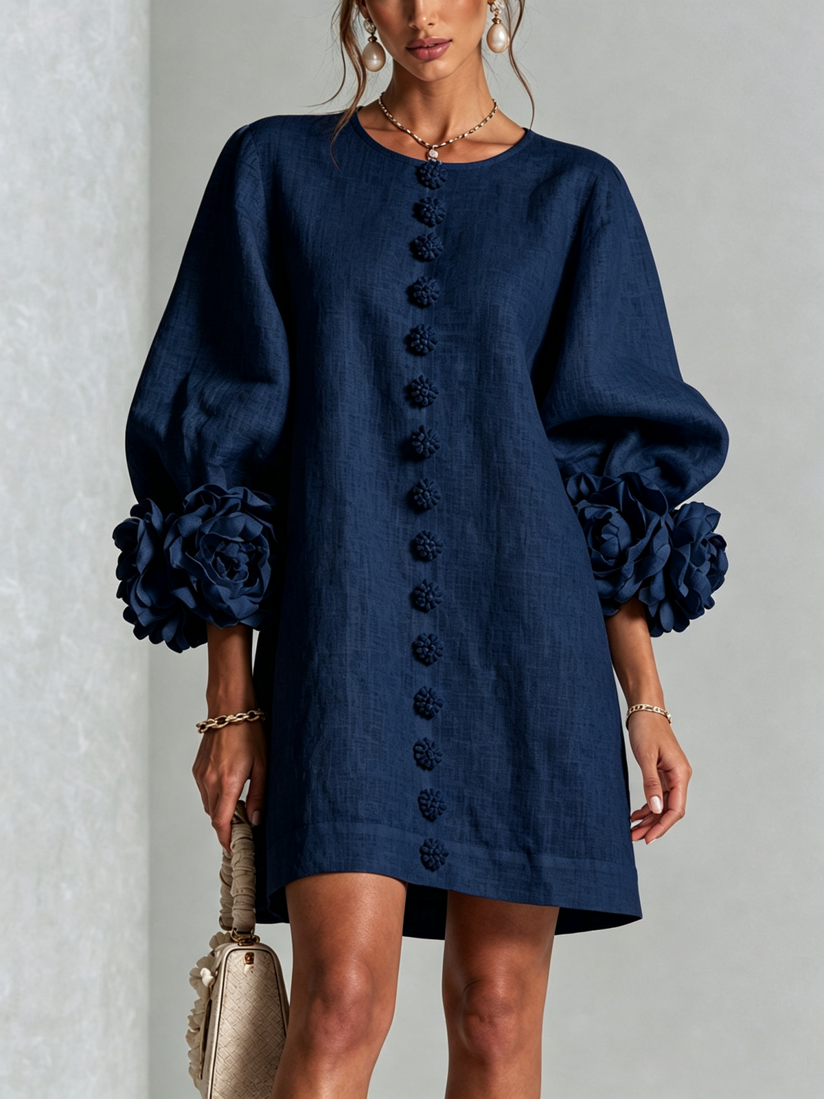 Clover | Floral Button-Down Mini