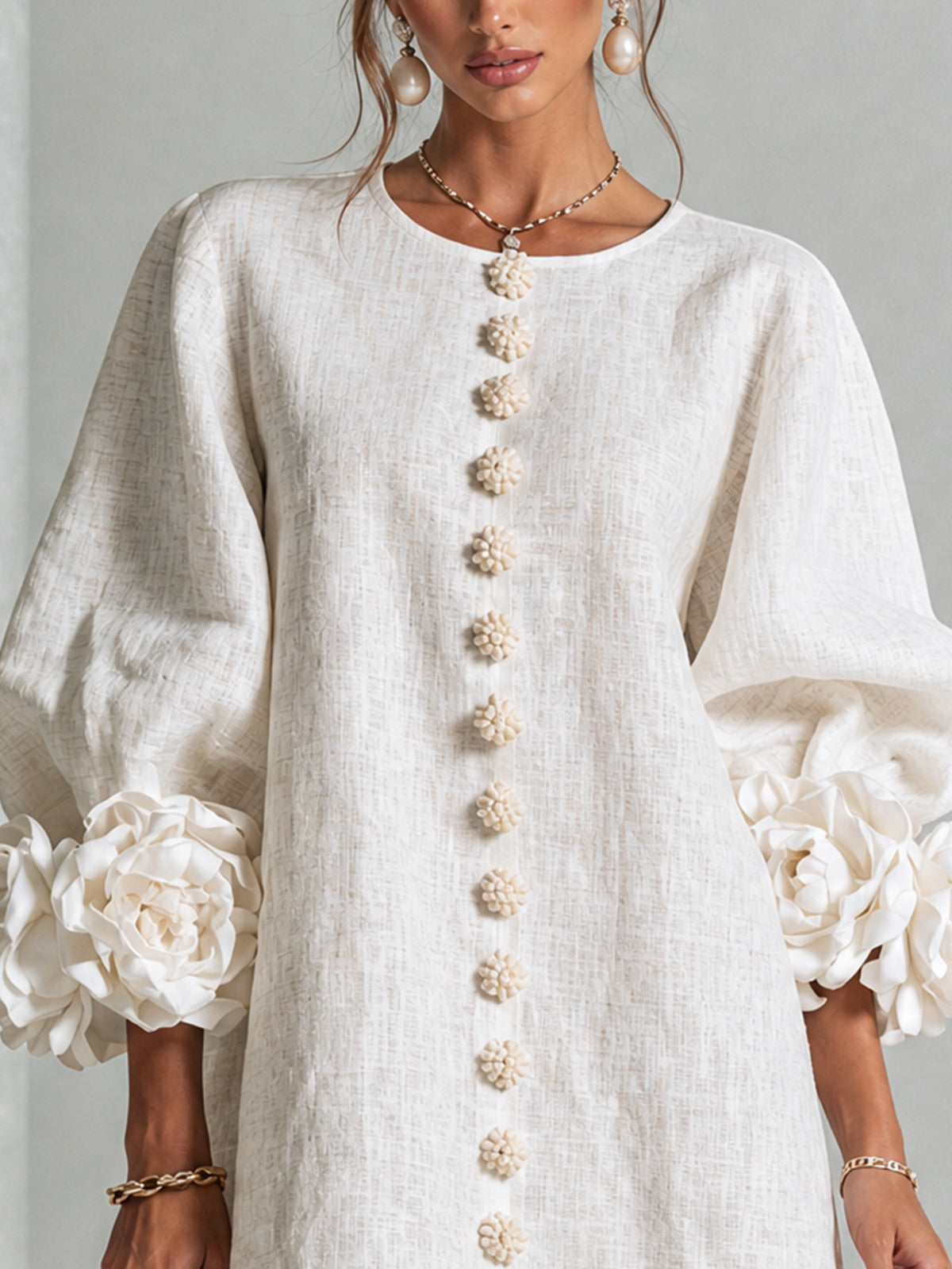 Clover | Floral Button-Down Mini