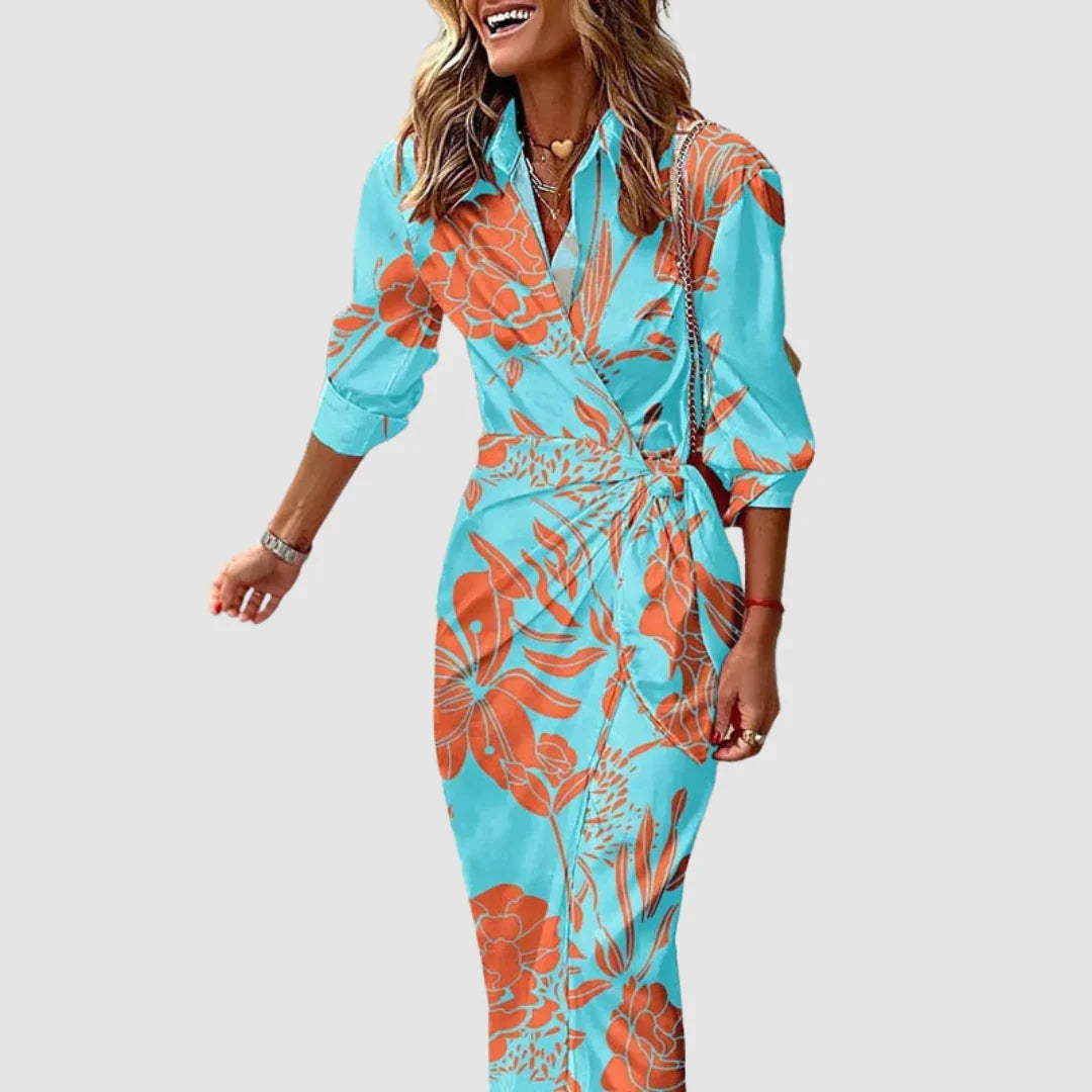 The Amalfi | Flattering Midi Dress