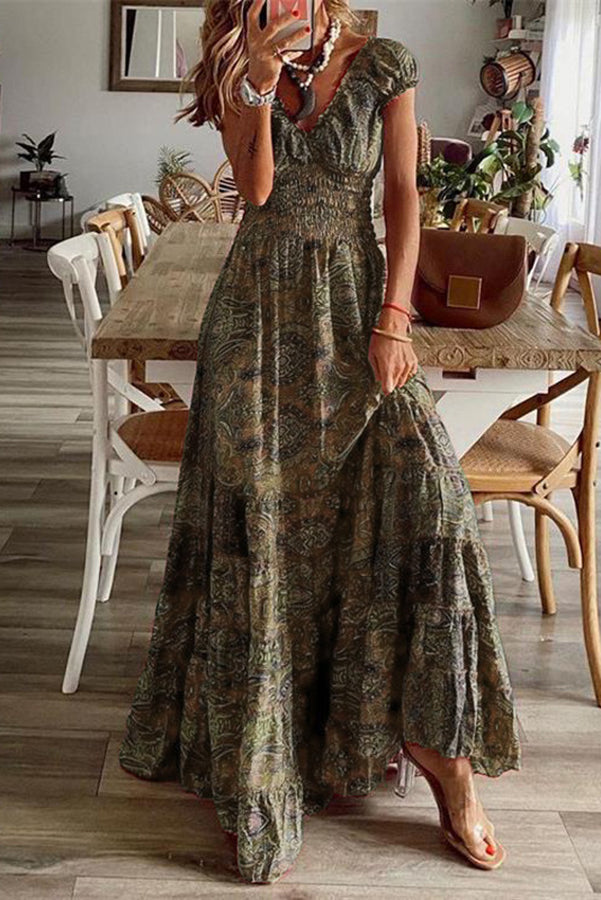 Soraya | Paisley Maxi Dress