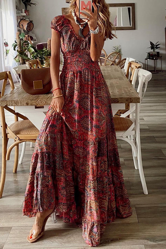 Soraya | Paisley Maxi Dress
