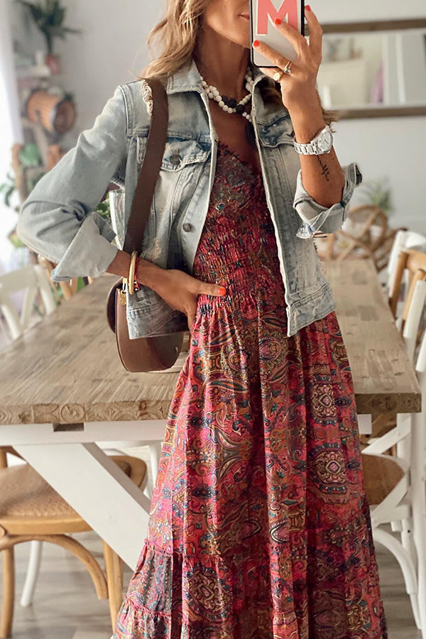 Soraya | Paisley Maxi Dress