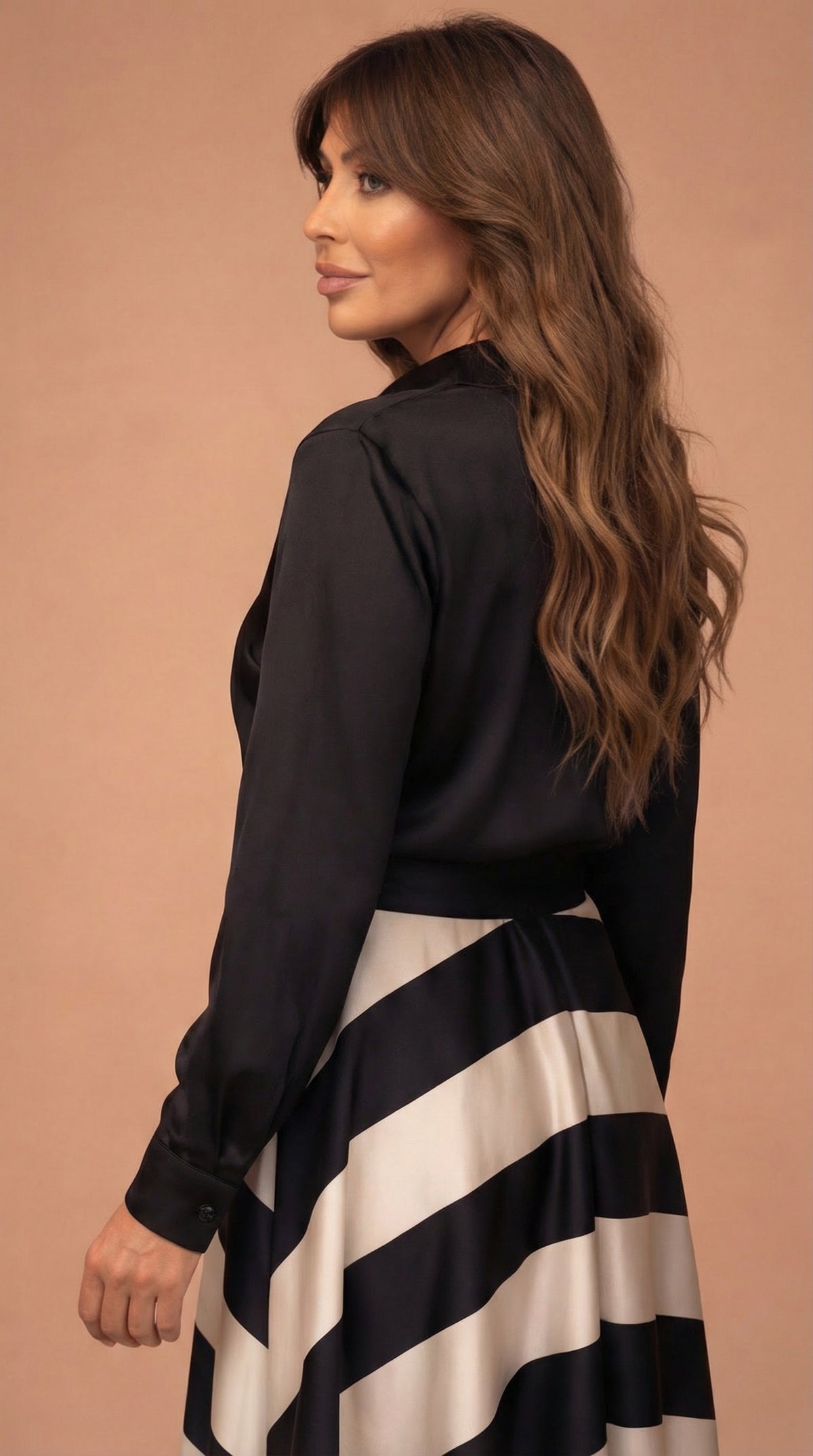 The Milana | Striped Maxi Dress