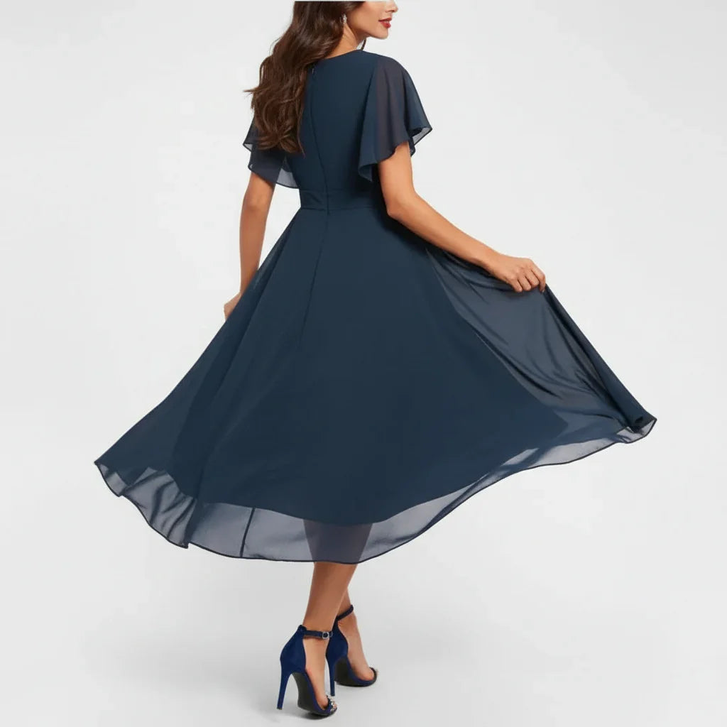 The Seabreeze | V-Neck Maxi Dress