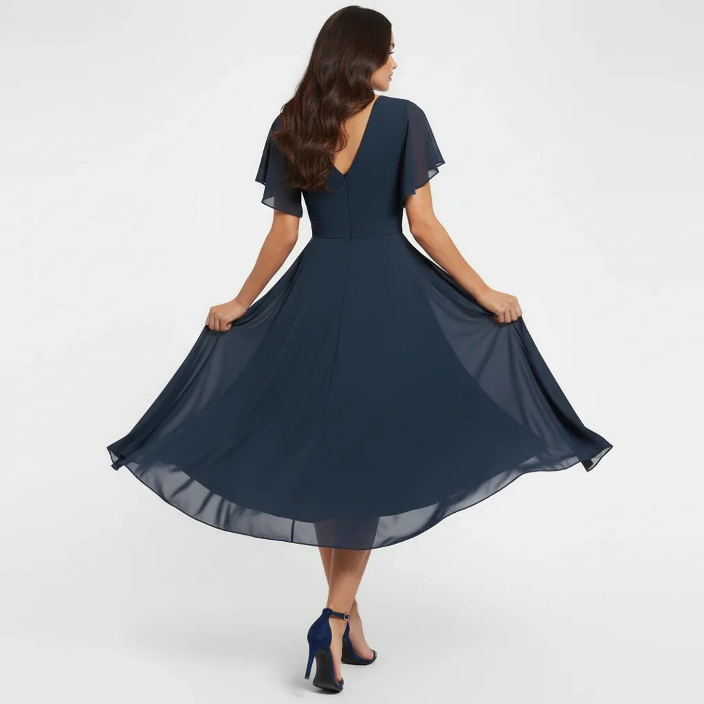 The Seabreeze | V-Neck Maxi Dress