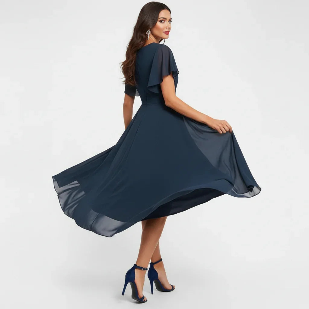 The Seabreeze | V-Neck Maxi Dress