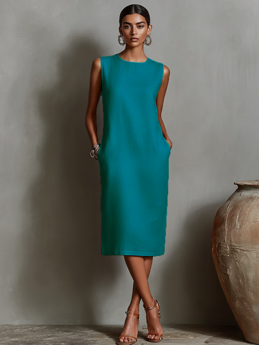 Maureen | Pocket Midi Dress